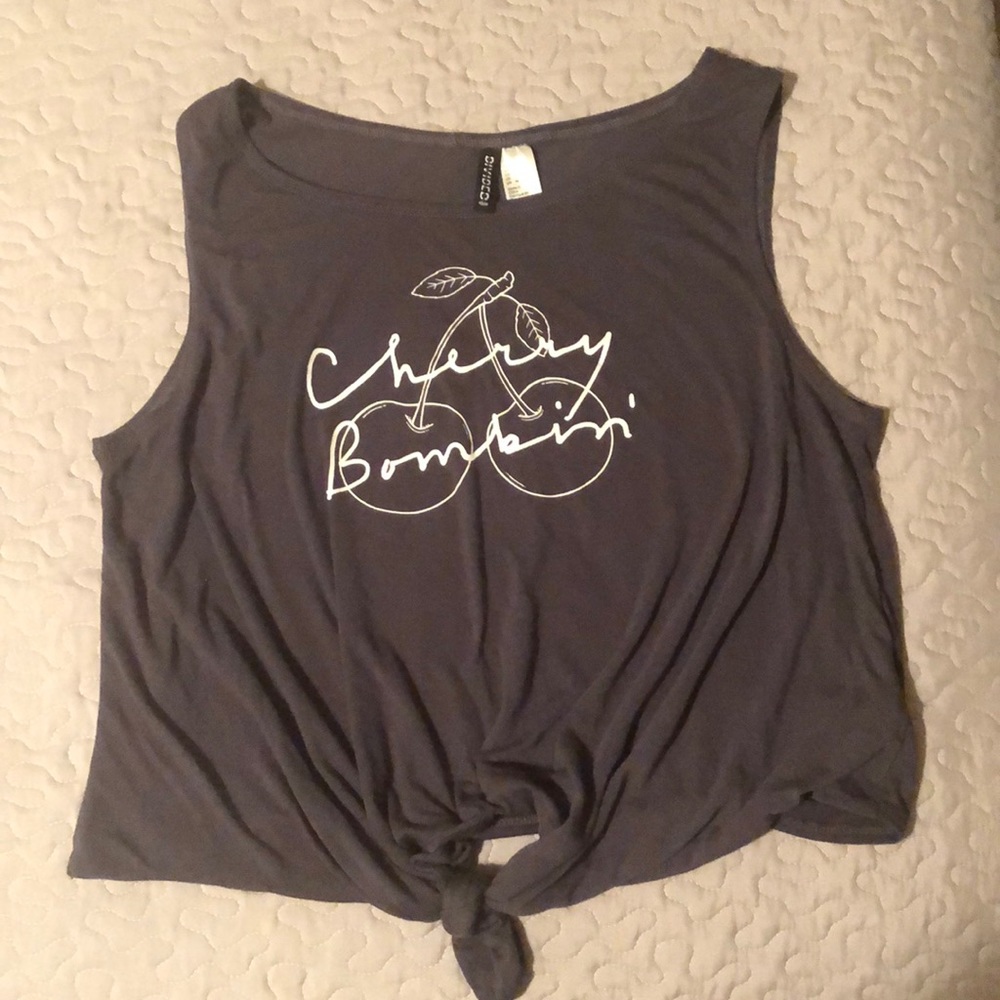 Dark Gray Tank Top
